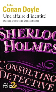 Front cover_Une affaire d'identité : et autres aventures de Sherlock Holmes