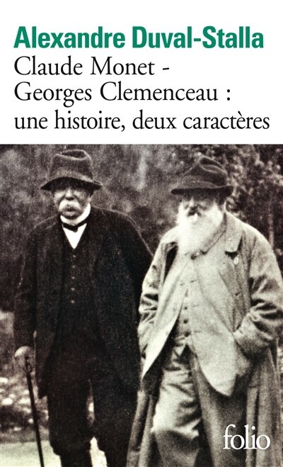 Front cover_Claude Monet, Georges Clemenceau
