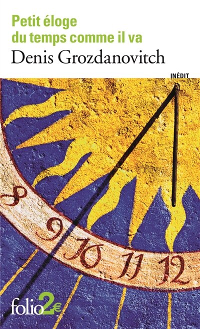 Front cover_Petit &eacute;loge du temps comme il va