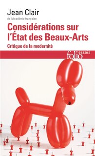Front cover_Considérations sur l'état des beaux-arts