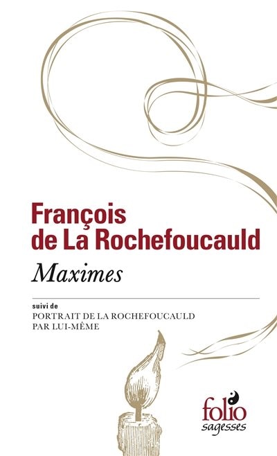 Front cover_Maximes ; Portrait de La Rochefoucauld par lui-même