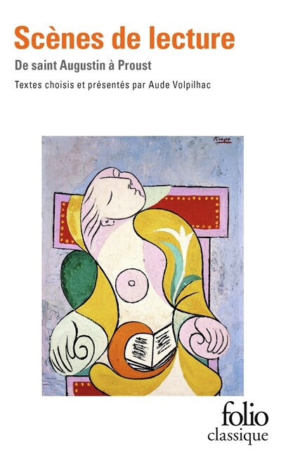 Couverture_Sc&egrave;nes de lecture : de saint Augustin &agrave; Proust