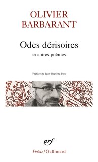 Front cover_Odes dérisoires