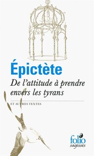 Couverture_De l'attitude à prendre envers les tyrans : et autres textes