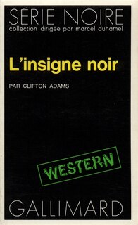 Front cover_L'insigne noir