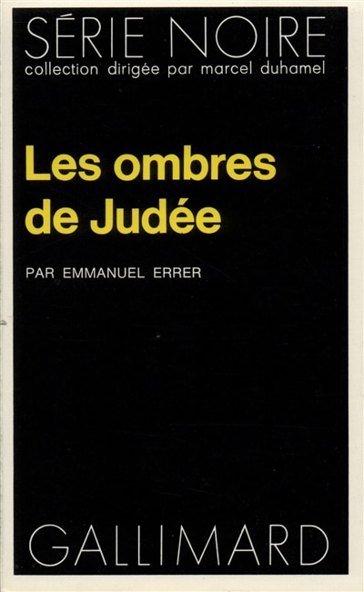 Couverture_Les Ombres de Judée