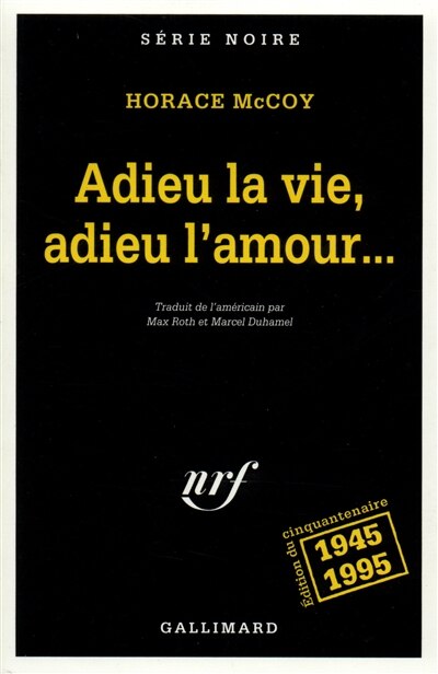 Front cover_Adieu la vie, adieu l'amour...