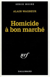Front cover_Homicide à bon marché