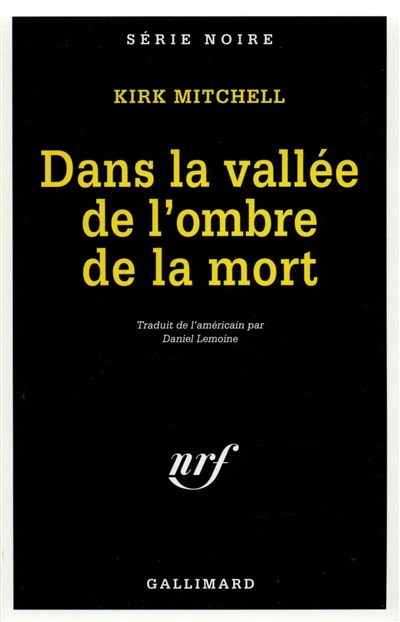 Front cover_Dans la vallée de l'ombre de la mort