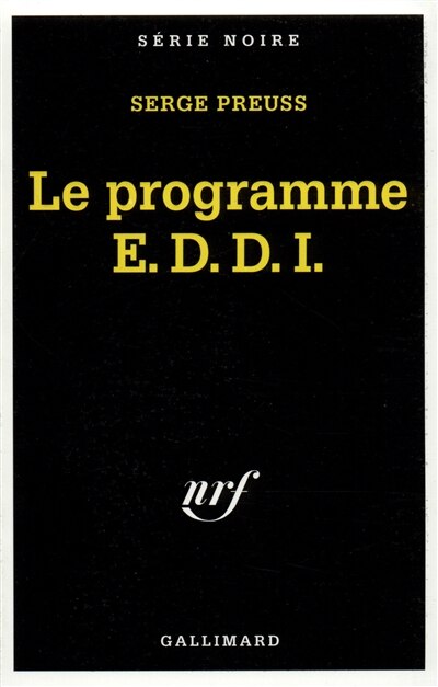 Front cover_Le programme EDDI