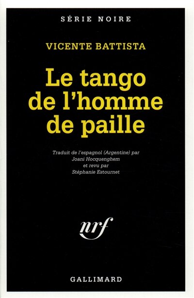 Front cover_Le tango de l'homme de paille