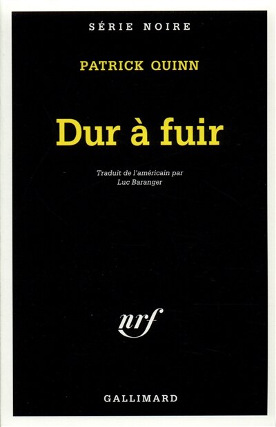 Front cover_Dur à fuir