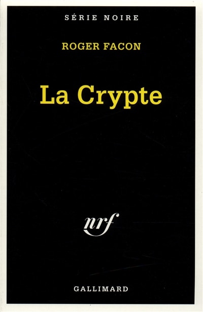Front cover_La crypte
