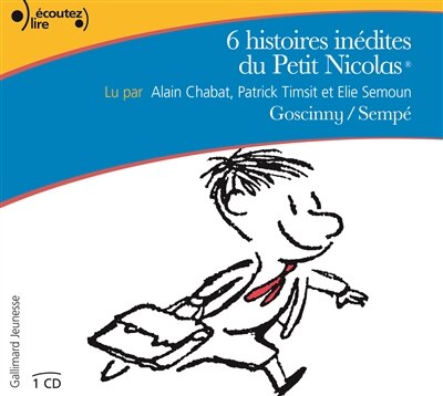 Couverture_6 histoires in&eacute;dites du Petit Nicolas