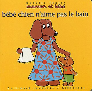 Couverture_B&eacute;b&eacute; chien n'aime pas le bain