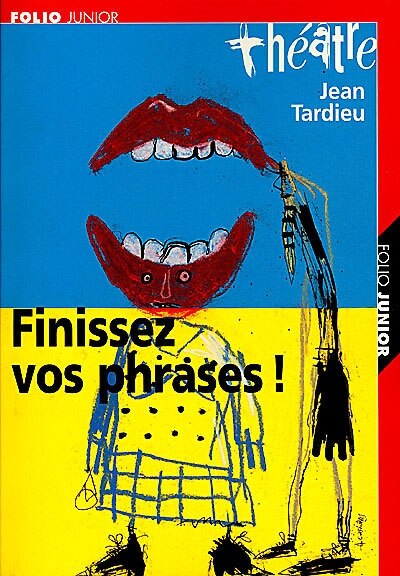 Couverture_Finissez vos phrases ; Petit carnet de mise en scène
