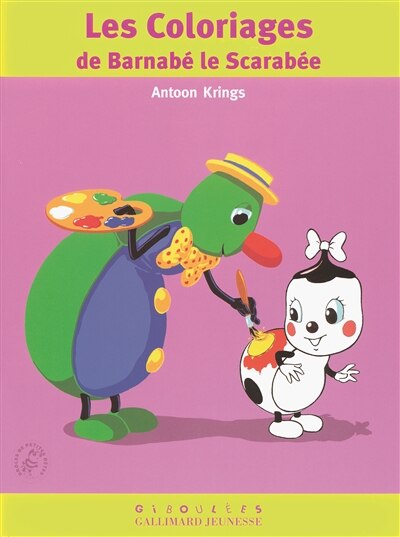 Couverture_Les coloriages de Barnarb&eacute; le scarab&eacute;e