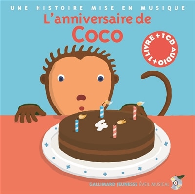 Front cover_L'anniversaire de Coco : une histoire mise en musique
