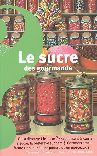 Front cover_Le sucre des gourmands