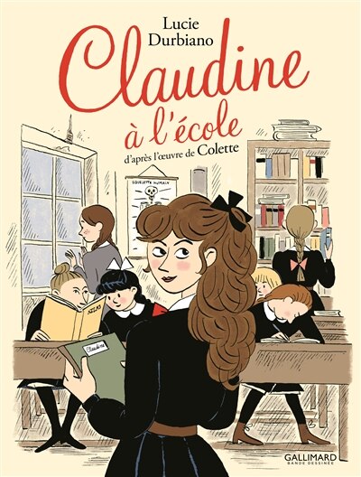 Couverture_CLAUDINE À L'ÉCOLE