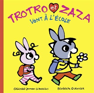 Front cover_Trotro et Zaza vont à l'école
