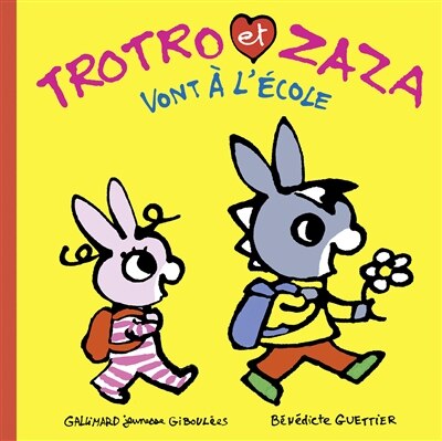 Front cover_Trotro et Zaza vont à l'école