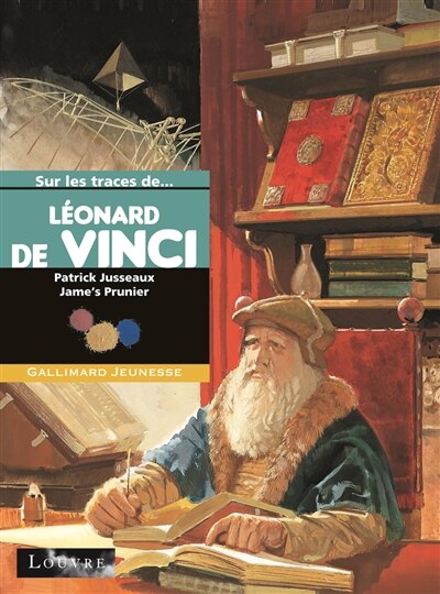 Couverture_Sur les traces de Léonard de Vinci