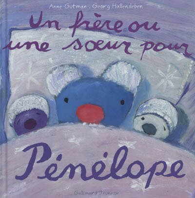 Front cover_Un frère ou une soeur pour Pénélope