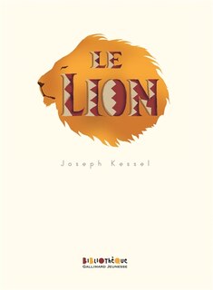 Front cover_Le lion