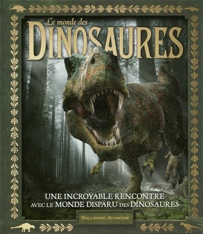 Front cover_Le monde des dinosaures