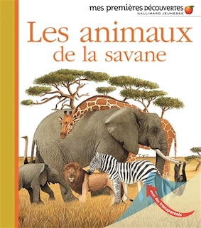 Front cover_Les animaux de la savane