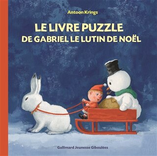 Front cover_Le livre puzzle de Gabriel le lutin de Noël