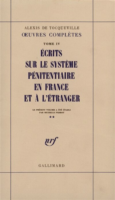Front cover_Ecrits sur le système pénitentiaire en France et à l'étranger