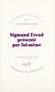 Front cover_Sigmund Freud présenté par lui-même