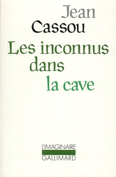 Front cover_Les Inconnus dans la cave