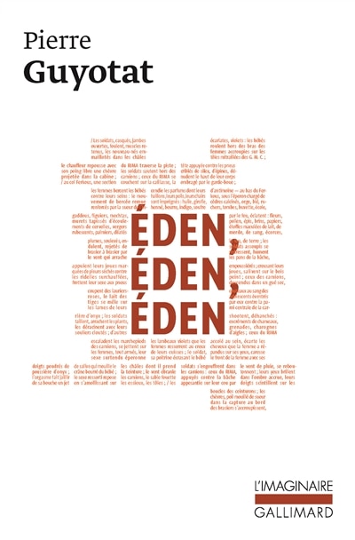 Front cover_Eden, éden, éden
