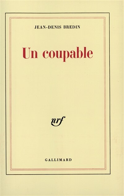 Front cover_Un Coupable