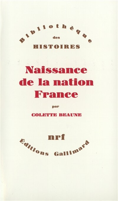 Front cover_Naissance de la nation France