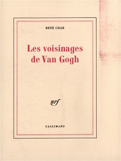 Front cover_Les Voisinages de Van Gogh
