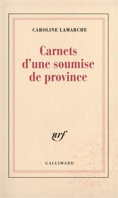 Couverture_Carnets d'une soumise de province