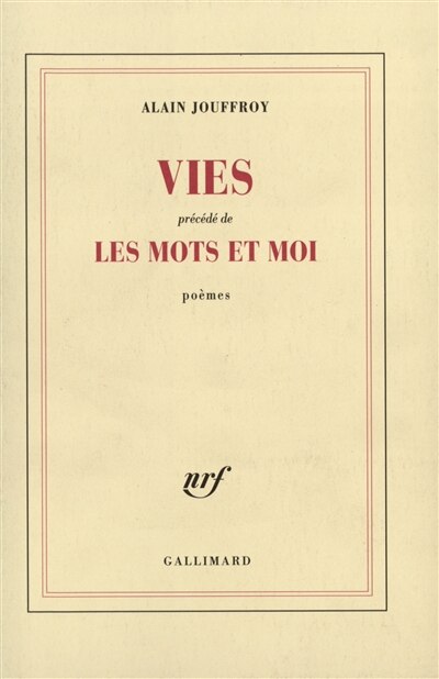 Couverture_Vies ; Les mots et moi