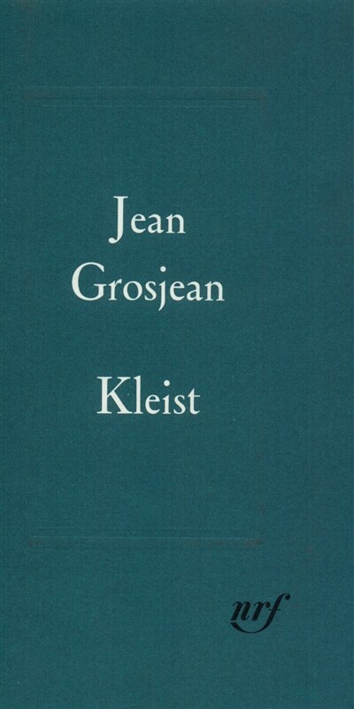 Front cover_Kleist