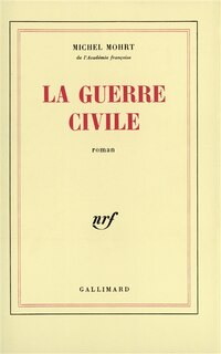 Front cover_La Guerre civile