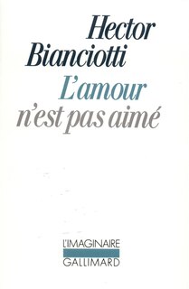 Couverture_L'amour n'est pas aimé