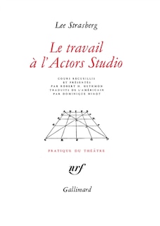 Front cover_Le travail à l'Actors Studio