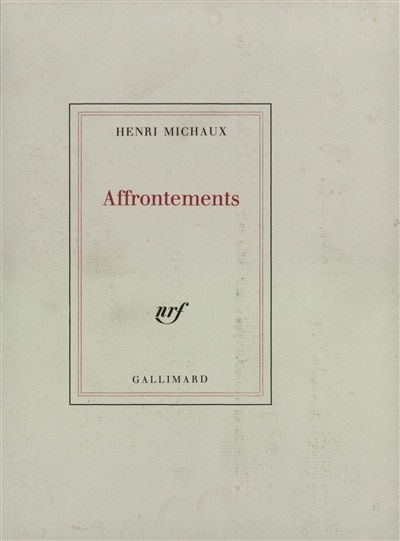 Front cover_Affrontements