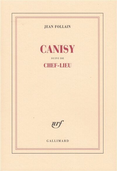Front cover_Canisy ; Chef-lieu