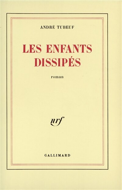 Couverture_Les Enfants dissipés