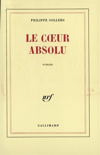 Front cover_Le Coeur absolu
