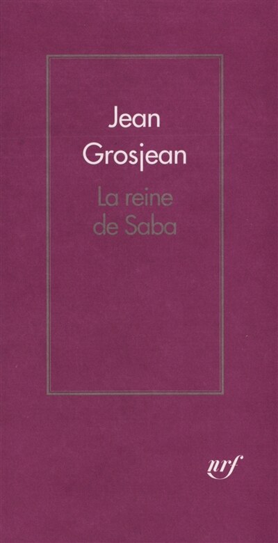 Front cover_La Reine de Saba